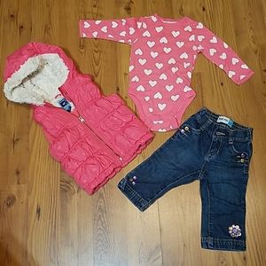 12M Old Navy set